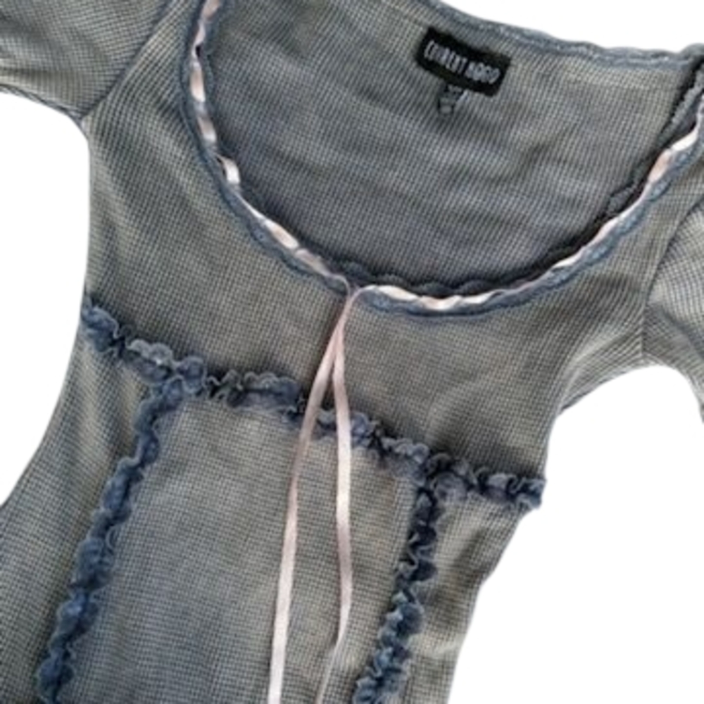 Current Mood Blue Mini Dress - Picture 3 of 4
